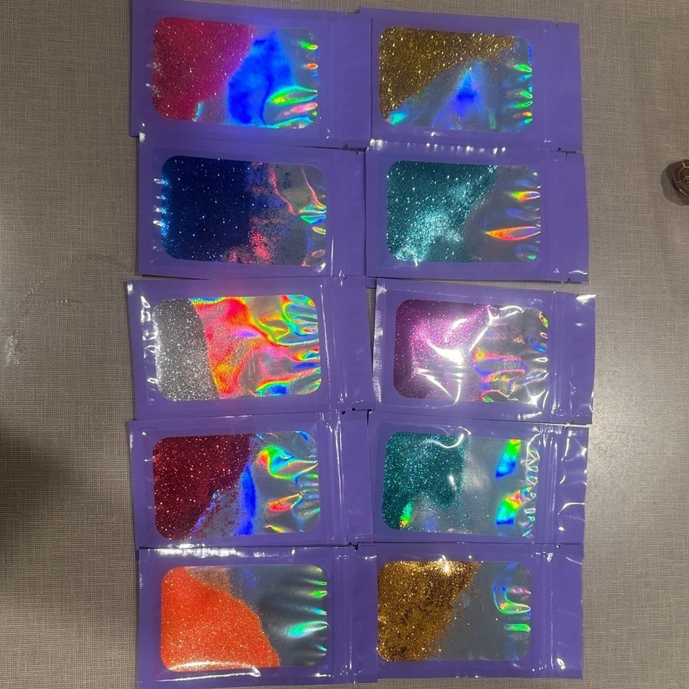 Holographic Glitter Set in Assorted Colors